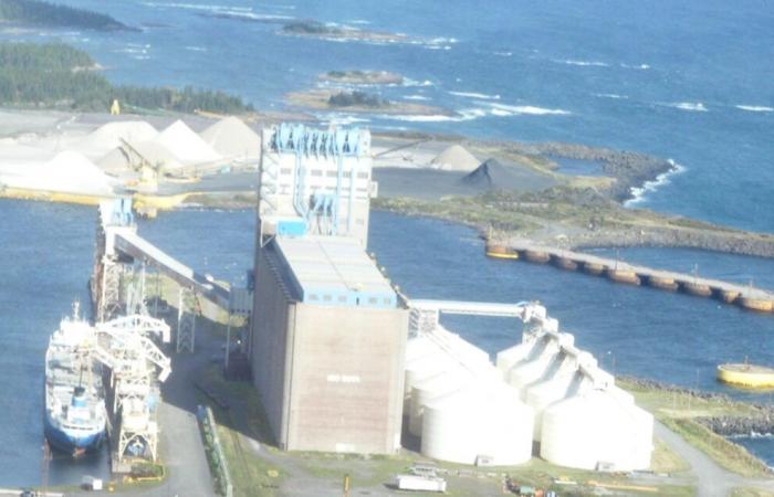 Closure of Port-Cartier grain silos