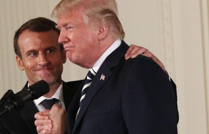 Macron narrowly beats other leaders to congratulate Trump on election victory – POLITICO