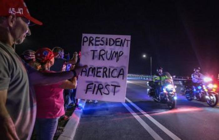 in Florida, the “confidence” of this pro-Trump activist before the results of the American presidential election