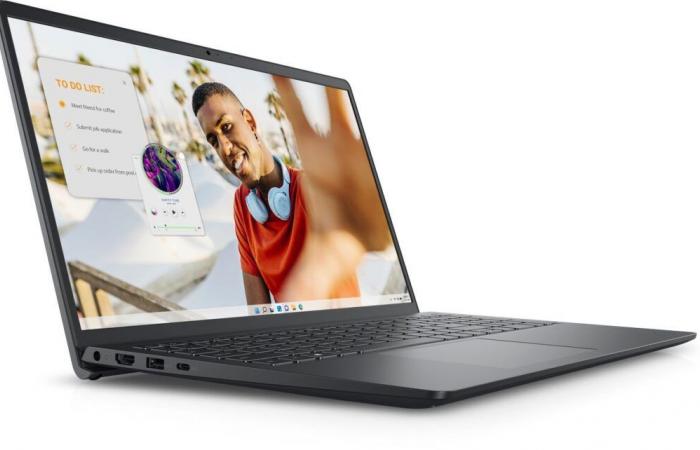 Promo €429 Dell Inspiron 15 3535, inexpensive thin and light laptop PC 15″ 120Hz Full HD Black nomadic 7 hours under AMD Ryzen 5 with fast 512 GB SSD storage