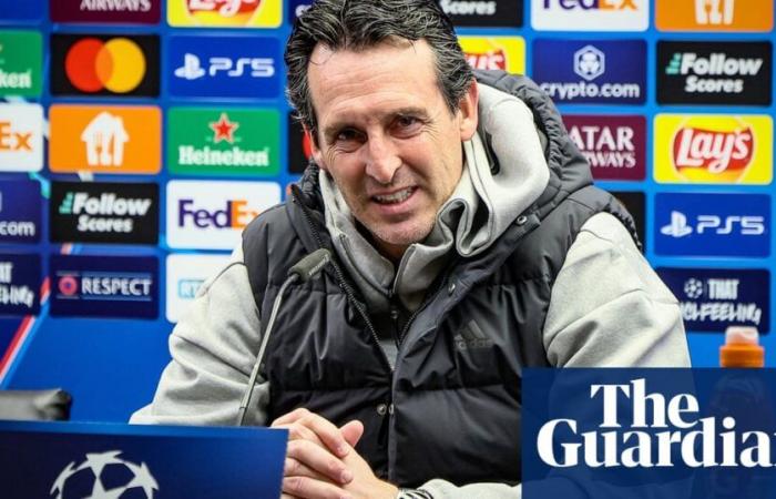 Unai Emery sets Aston Villa target of Champions League top-eight place | Aston Villa