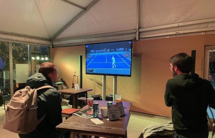 we spent a sporting day at the Moselle Open in Metz