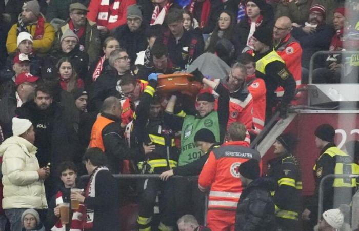 Medical emergency overshadows Bayern’s win in Champions League as fans refrain from singing | Sports