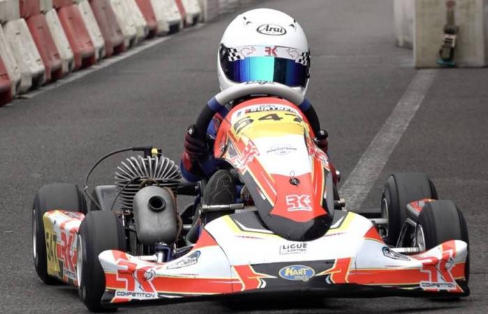 David Gurtner, 9 years old and karting in his blood