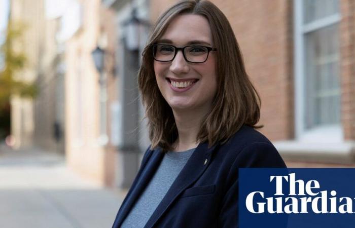 Sarah McBride becomes first out trans person elected to US House | US elections 2024