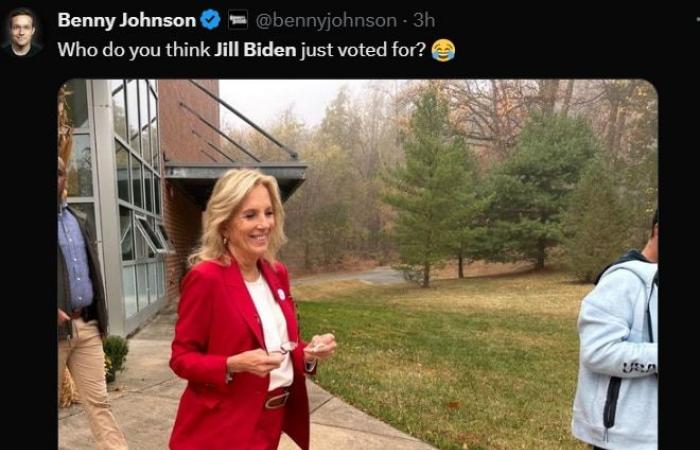 ‘Who did Jill Biden vote for?’: First lady’s ‘MAGA red’ election day outfit sends social media into frenzy | Trending