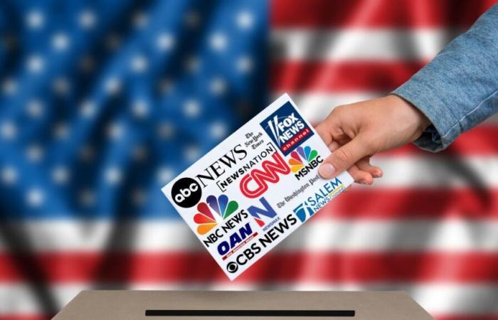 News Media Reacts to 2024 Presidential Election Results Coverage on Network and Cable News