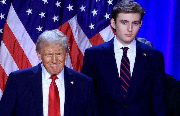 Right, how tall is Barron? Lengthy son of President Donald Trump