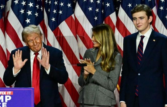 Barron Trump’s height stirs internet as 18-year-old towers over dad Donald, mom Melania in Florida