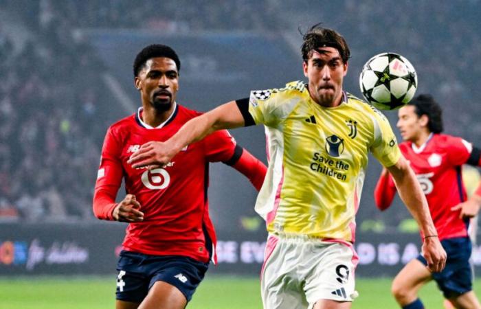 Lille stands up to Juve