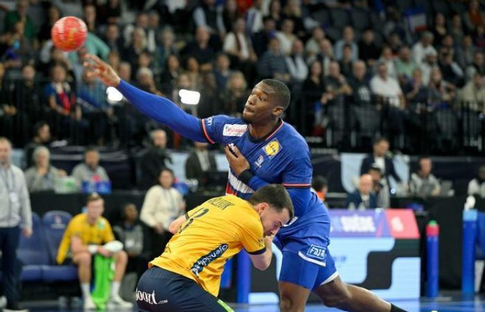 Handball: the French team in demonstration in Orléans