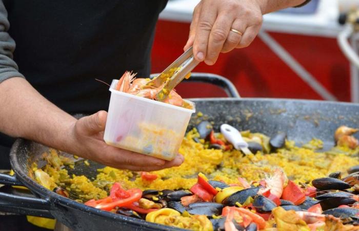 A giant paella for flood victims in Spain