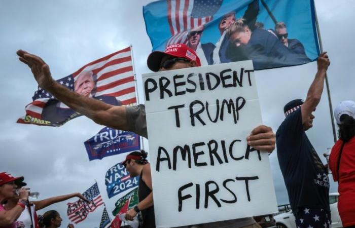 Nervous or hopeful, Florida Trumpists await the results and their champion