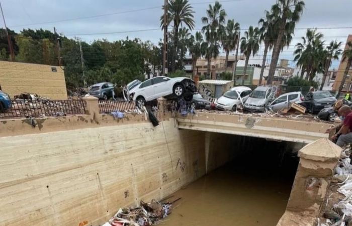 Floods in Spain. For this student, “it’s more shocking than what we see on TV”