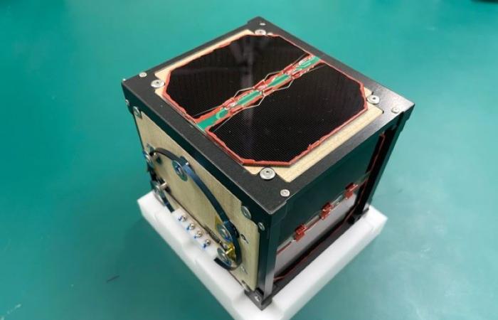 The world’s first wooden satellite, LignoSat, is launched on an international space station resupply mission by SpaceX