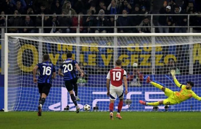 Inter Milan tames Arsenal and remains in the top group in the Champions League