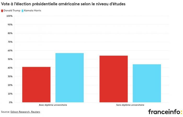 Who did women, young people or ethnic minorities vote for?