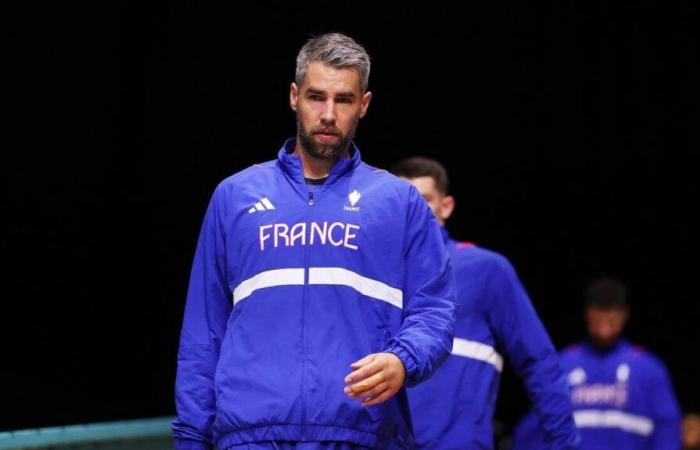 Handball. Luka Karabatic leaves the French team gathering before the EHF Euro Cup