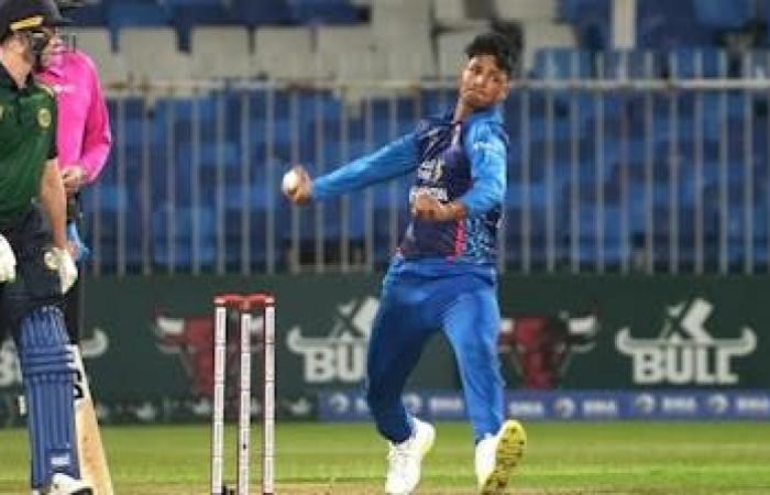 Afghanistan’s Allah Ghazanfar registers second-best figures for a spinner in Sharjah | Afghanistan and Bangladesh tour of UAE, 2024