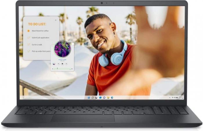 Promo €429 Dell Inspiron 15 3535, inexpensive thin and light laptop PC 15″ 120Hz Full HD Black nomadic 7 hours under AMD Ryzen 5 with fast 512 GB SSD storage