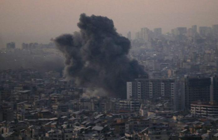 Near Beirut, Lebanon, displaced people killed by Israeli strike