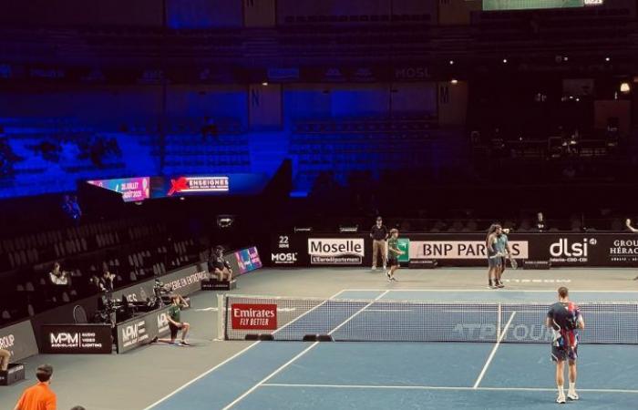 we spent a sporting day at the Moselle Open in Metz