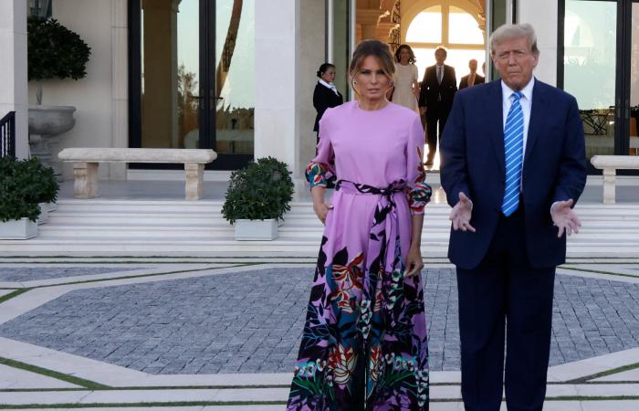 focus on Melania Trump's style