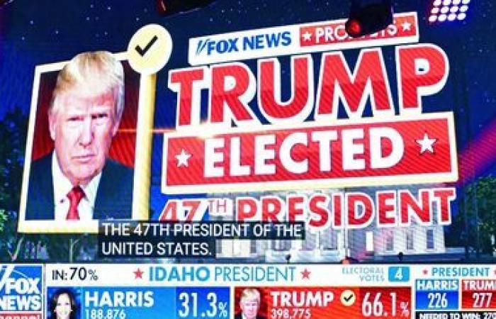 Donald Trump wins the presidential election. Informed on the morning of Wednesday November 6, 2024