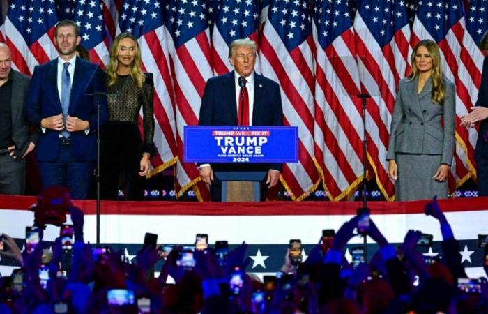 VIDEO. Donald Trump claims “an unprecedented political victory” after winning several key states in the US presidential election