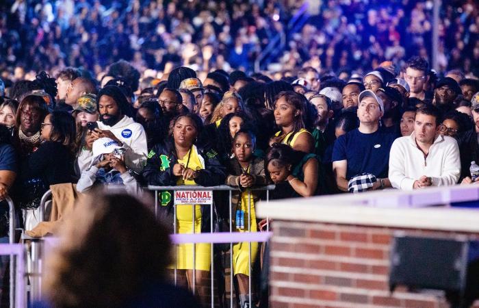 At Howard University, A Bittersweet End To A Historic Presidential Campaign