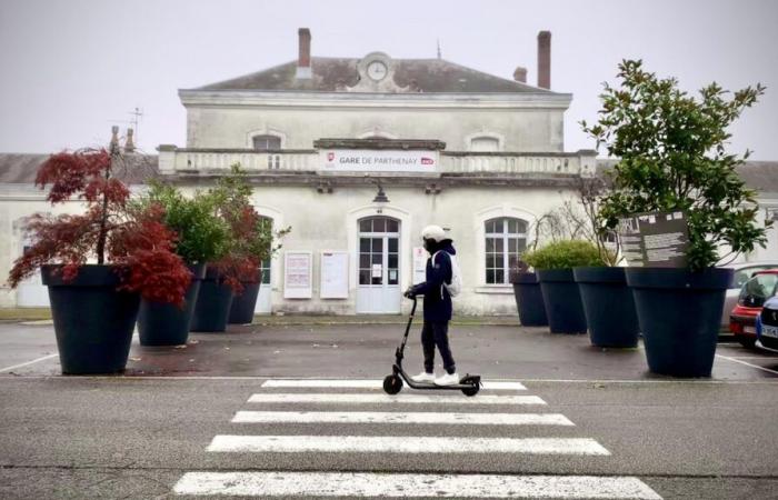 in Parthenay, the station hub will evolve in 2025