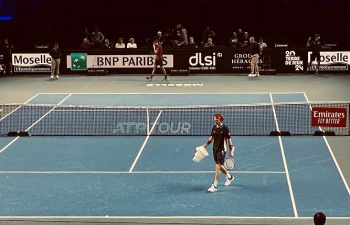 we spent a sporting day at the Moselle Open in Metz