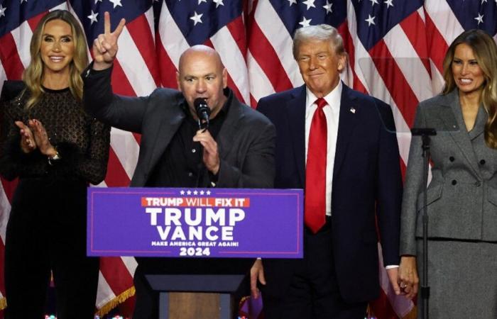 UFC boss Dana White praises president-elect Trump: Nobody deserves this more