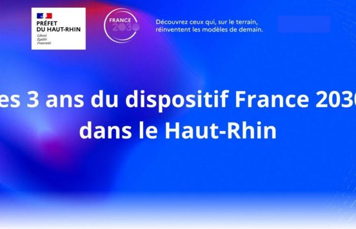 3 years of the France 2030 system in Haut-Rhin – Press releases 2024 – Press area – News