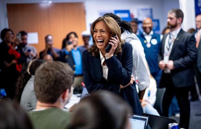 US election campaign 2024: Was this voter call made by Kamala Harris? | policy