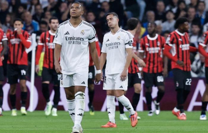 An evening to forget in the Champions League: relive Real Madrid’s big disappointment against AC Milan