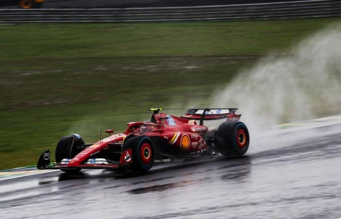 Formula 1 | Sainz failed to tame his Ferrari SF-24 in the wet this year