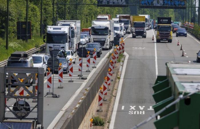 Disturbances on the Brussels ring road until at least April 2025