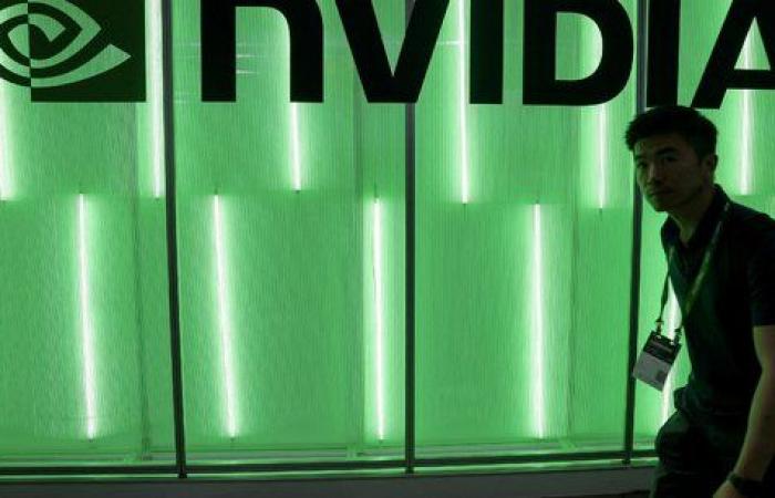 Nvidia takes the place of first world capitalization, ahead of Apple