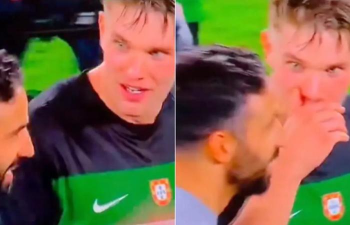 Man Utd fans say the same thing after spotting post-match moment between Ruben Amorim and Viktor Gyokeres – Man Utd