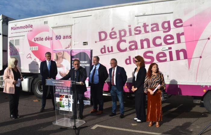 Breast cancer: “Fortunately there is that, because in a rural environment…”, two days after its arrival, the “Mammobile” is refueling in the Gers