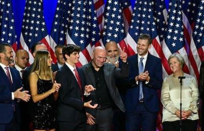 Bryson DeChambeau takes the Donald Trump stage after his victory