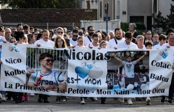 a white march for the young rugby player killed in Ardèche