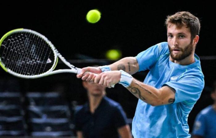 ATP 250 in Metz. Corentin Moutet wins his eighth… and goes to the semi-final