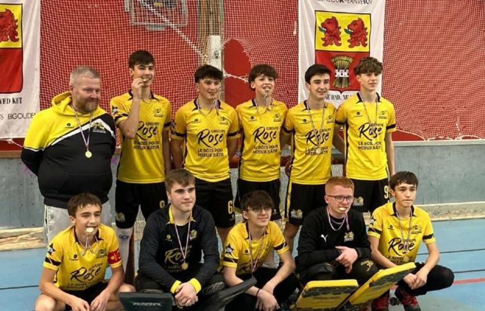 Ploufragan's U17s crowned at the French Rink Hockey Cup