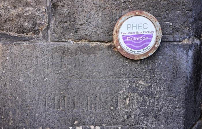 After the devastating floods in Haute-Loire, flood markers to remember and prevent