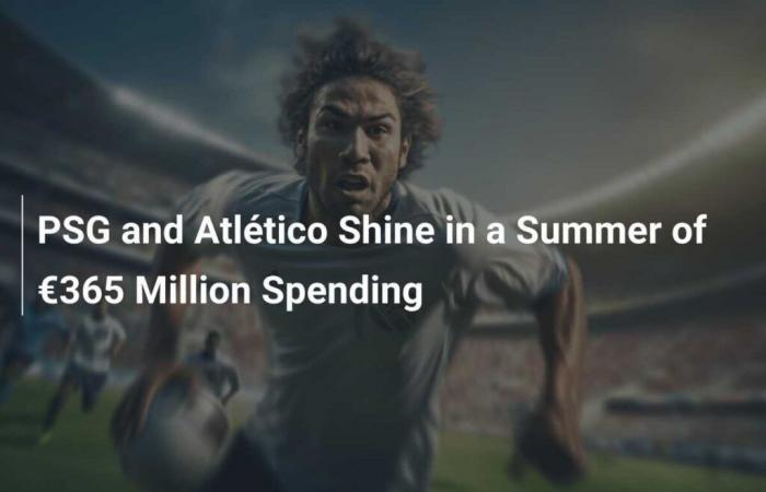 PSG and Atlético Shine in a Summer of €365 Million Spending