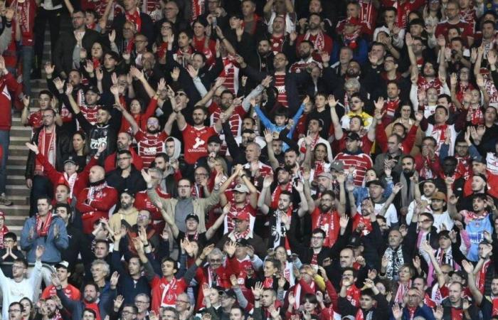 Brest supporters crossed Europe for the Champions League