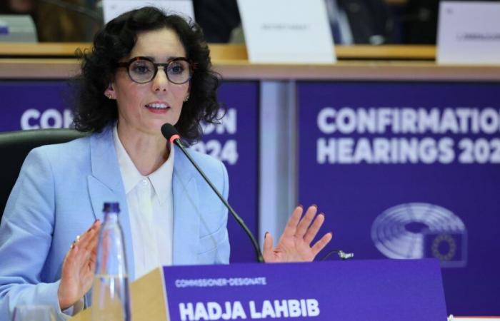 Hearing of Belgian commissioner candidate Hadja Lahbib: the European Parliament gives the green light