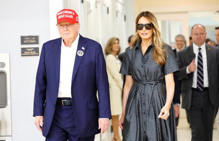 focus on Melania Trump's style